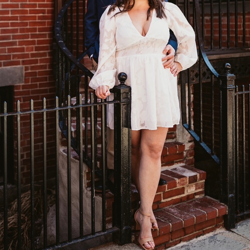 White Lulus Dress